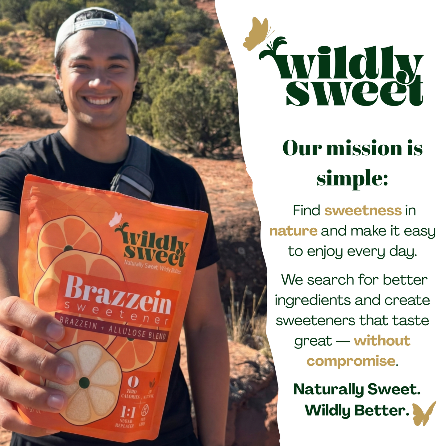 Brazzein Sweetener Blend with Allulose (1.25lb)