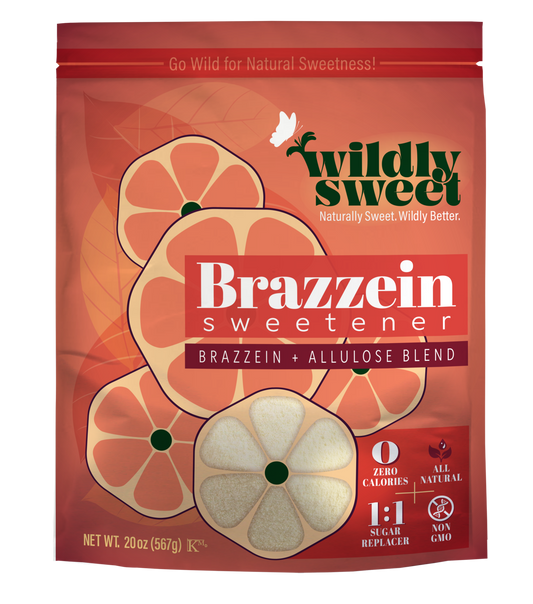 Brazzein Sweetener Blend with Allulose